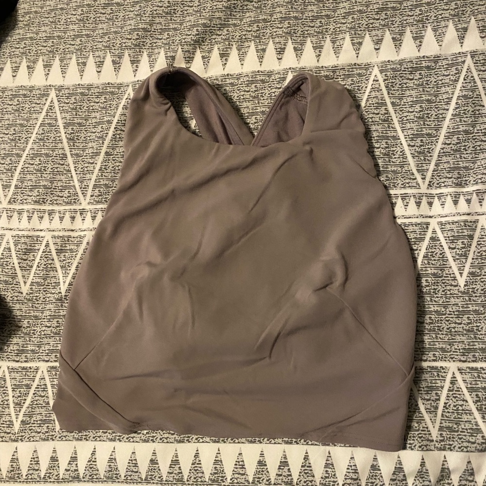 Lululemon forward fold bra - Size 6 - Violet Verbena